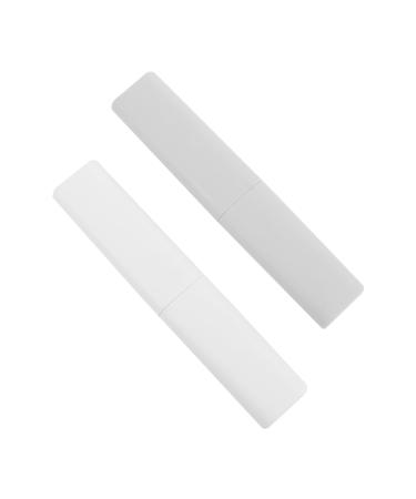 Beavorty 2 Party toothbrushes toothbrushes set toothbrush protection storage accessories toothbrush container portable toothbrushes storage toothbrushes carrying bag toothbrushes