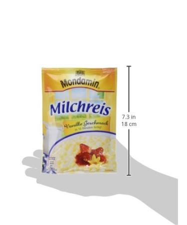 Mondamin Vanilla Rice Pudding - Quick & Easy Dessert | Just Add Milk 117g (8 Pieces) - International Shipping - Buy Online on GoSupps.com