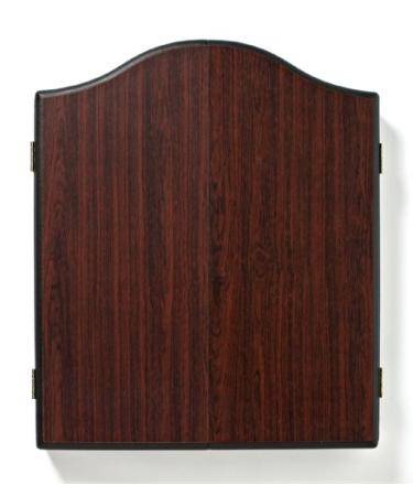 Winmau Plain Rosewood Dartboard Cabinet Standard Rosewood