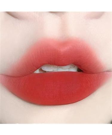 BADALO Velvet Mist Water Mist Lip Mud Soft Silky Matte Matte Vegan White NonStick Lip Gloss Lip Glaze Lipstick Color N214 Blazing Cherry Color - Buy Online on GoSupps.com