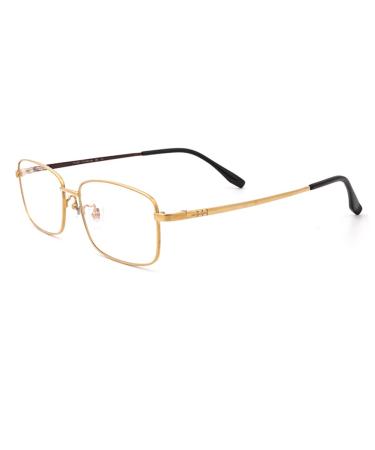 Men's glasses pure titanium with anti-blue light/radiation protection HD reader retro business framework dioptria +1.0 to +3.0.02 +2.25 +2.25 02