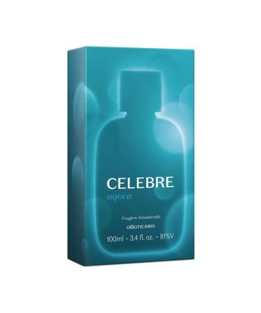 Boticario - Linha Celebre (Agora) - Colonia Masculina 100 Ml - (Celebration (Now) Collection - Cologe for Men 3.4 Fl Oz) - Buy Online on GoSupps.com