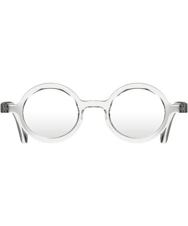 LONDON MOLE Round Reading Glasses 2.5x | Stylish Moley Eyewear for Men, Women, Unisex - Buy Online on GoSupps.com