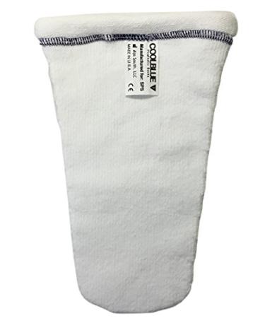 Cool Blue CB5MDXS2 Prosthetic Socks 5-Ply No Hole Medium/Extra Short Blue Blue Detail SPS