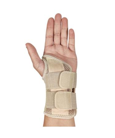 BOSREROY Professional Breathable Nylon Wrist Splint - Adjustable Support & Thumb Loop Brace for Pain Relief | International Shipping Available - Buy Online on GoSupps.com