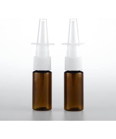 Minkissy 10ml Refillable Perfume & Nasal Spray Bottle - Fine Mist Water Spray Bottle for Travel - 10-Pack Empty Plastic Bottles - Buy Online on GoSupps.com