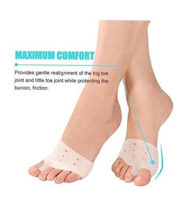 Bunion Sleeve Protector for Women & Men - Premium Toe Pad & Forefoot Cushion Socks - Effective Bunion Corrector Hallux Valgus Relief and Toe Alignment Support - Buy Online on GoSupps.com