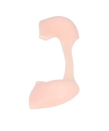 Breathable Removable Silicone Shoulder Pad for Men & Women - Soft Drop Proof Daily Wear - White Skin Colour (L - Buy Online on GoSupps.com