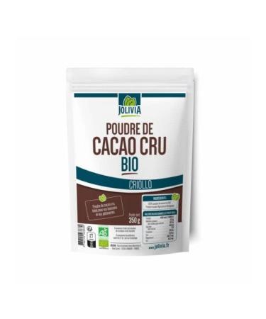 Organic Raw Cocoa Powder - 350g | Powder Size | Vegan | Made in France