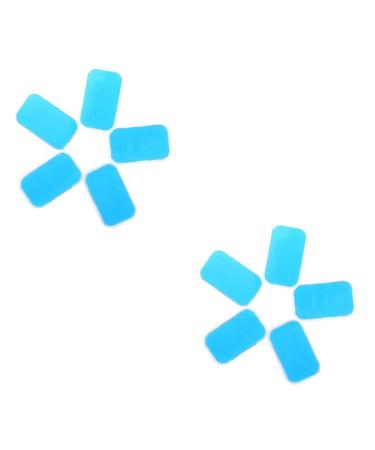 Homsfou 60 STK replacement gelpads Bauch-gel pads Muscle-toner-gel pads Trainer-gel pads belly belt-gel pads ABS-stimulator gel pads Gelpads for Bollen Fitness 6cm Kummerbund