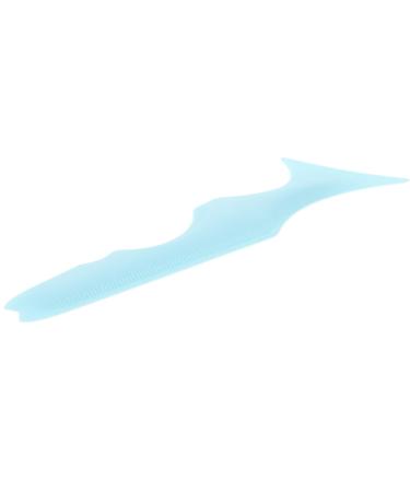 Mipcase Eyeliner Stencils Silicone Eye Liner Stencil Tool Reusable Eyeliner Aid Multifunctional Eye Makeup Tool for Women Blue