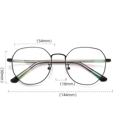 Fuqinqingoz Clear Vision Reading Glasses - Light Anti-Blue Light Oversized +350 C3 - Buy Online on GoSupps.com