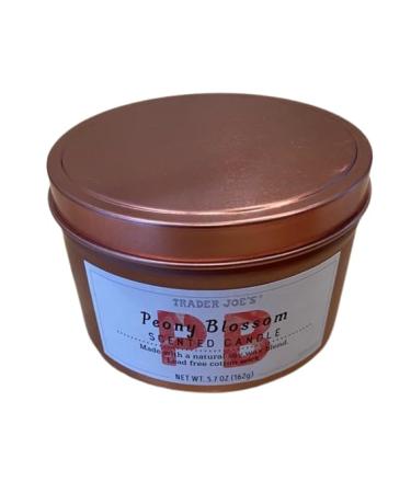 Trader Joe's Peony Blossom Candle 5.7 OZ