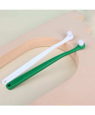 Mipcase 12 Pcs Pet Toothbrush Portable Toothbrush Cat Toothpaste Dog Small Head Toothbrush Bristles Manual - Buy Online on GoSupps.com