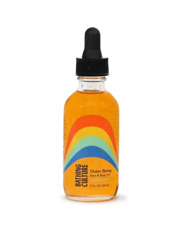 Bathing Culture - Organic Outer Being Face + Body Oil | Natural Biodegradable Sustainable Vegan Personal Care (2 fl oz | 59 ml)