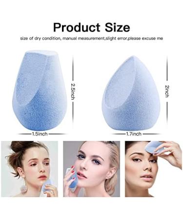 Makeup Sponge Makeup Sponge Microfiber Professional Fluff Surface Cosmetic Puff Tool for Women Powder Foundation Velvet Make up Puff Makeup Sponge Holder(MS-BT.D.01-group6) - Buy Online on GoSupps.com