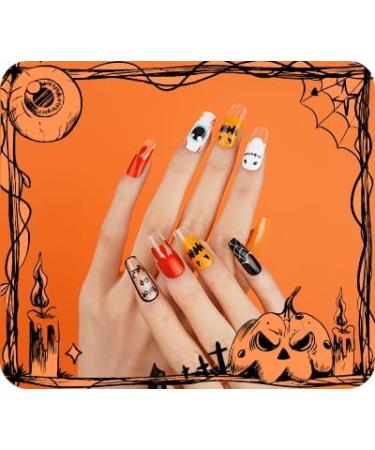 DANNI & TONI Halloween Nail Art Stickers - Glow-in-The-Dark Trick or Treat Gel Nail Wraps - Buy Online on GoSupps.com