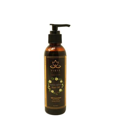 Jasmine Infused Hair Growth Oil - Ayurvedic Pre-Shampoo Treatment for All Hair Types | 13 Natural Ingredients - Buy Online on GoSupps.com