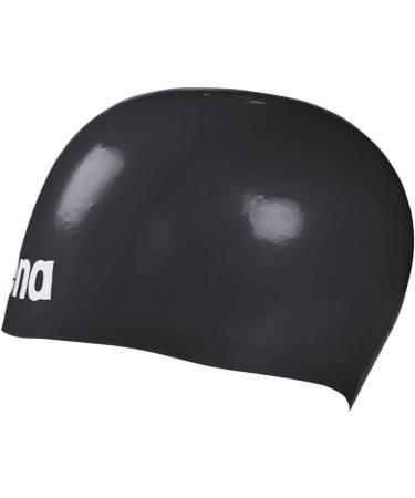 ARENA Unisex-Adult Moulded Pro II Swim Cap - Pre-shaped Black - One Size | International Shipping Available - Buy Online on GoSupps.com