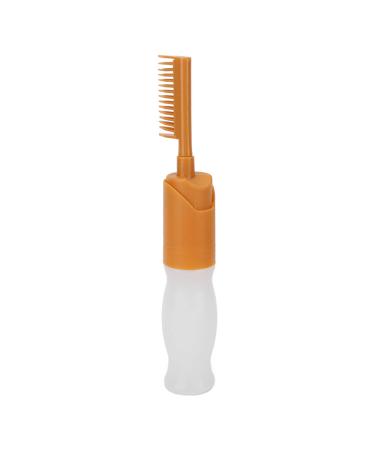 YUYTE 110ml Root Comb Applicator Bottle Hair Dye Bottle With Comb and Graduated Scale for Home Barber Shop Scalp Treatment for Hair Portable Wash Straight Hair Dye Brush Foam Dispenser