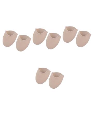 Healeved 4 Pairs Toe Protector for Pointe Shoes Toe Pouches Pads Forefoot Toe Cap Toe Protectors Covers Toe Pouch Socks Foot Protectors for feet Foot Care Pads Pointy Protective case As Shownx4pcs mediumx4pcs