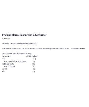 Buy Strawberry Elderflower Jam 210g - Perfect Gift & Sweet Surprise - International Shipping Available - Buy Online on GoSupps.com