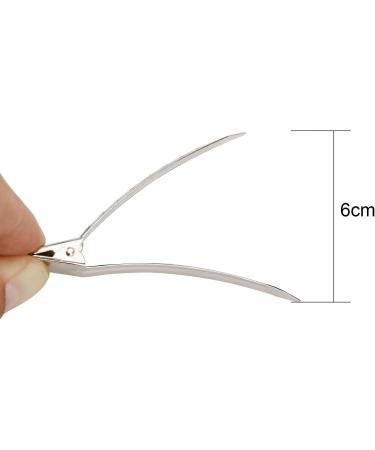 Beayuer 25 Pcs Duck Bill Hair Clips 3.5in Silver - Rustproof Metal Alligator Clips for Styling & Coloring | Salon Quality Sectioning Clips for Thick Hair - Buy Online on GoSupps.com