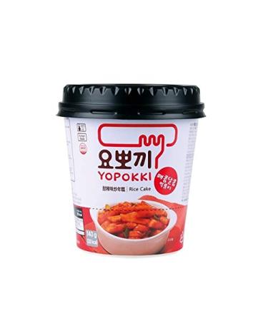 Buy bick.shop 5 Topokki Mix - Yopokki Rice Cake Korea Jjajang Hot Spicy Sweet Instant Snack (5x120g) - International Shipping Available - Buy Online on GoSupps.com