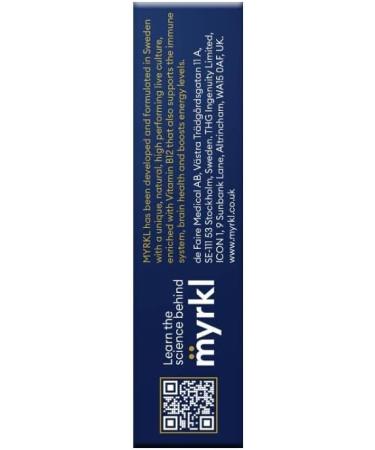 Myrkl | Vitamin B12 which Helps Reduce Tiredness and Fatigue | Probiotics & L Cysteine| Food Supplement | Scientifically Tested| Natural | Vegan | 4 doses | 8 Tablets Total - Buy Online on GoSupps.com