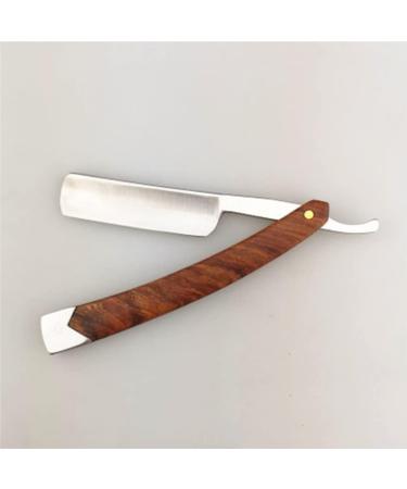 Minkissy Professional Stainless Steel Razor for Men | Manual Hairdresser & Facial Shaper Tools - Buy Online on GoSupps.com