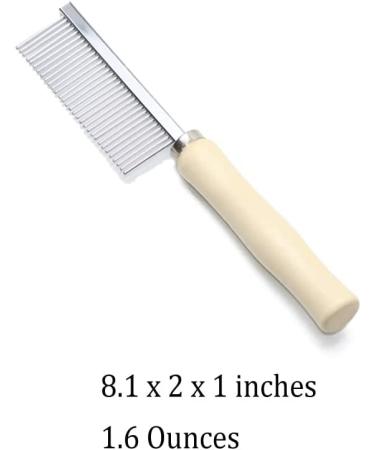 Wooden Handle Grooming Comb for Dogs Cats | Pet Hair Detangler Tool - Buy Online on GoSupps.com