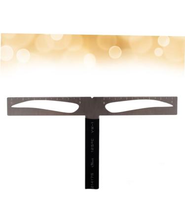 eyebrow drawing tool brow stencils three-point eyebrow ruler eyebrow ruler stencil suite With box - Buy Online on GoSupps.com
