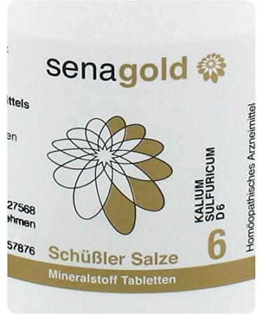 Buy Schuessler Salt No. 6 - Kalium Sulfuricum D6 Gluten-Free Tablets | Fast International Shipping - Buy Online on GoSupps.com