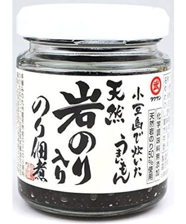 Takesan Tsukudani of Seaweed in bottle. TUKUDANI is a preserved food made with soy sauce. A traditional Japanese food that has been around for 400 years. (NATURAL NORI 3.5oz (100g))