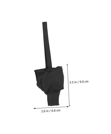 Hallux Valgus Sleeve & Toe Corrector Set - 1 Pair, Black - Toe Separators & Straighteners for Hammer Toe - Hand Cuff Holders - Toe Correcting Tools - 9x6.8cm - Buy Online on GoSupps.com