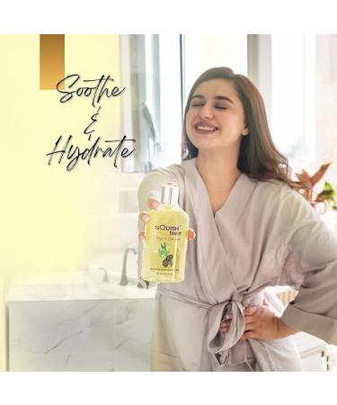 Sage & Cedarwood Body Wash with Aloe Vera (250ml) - All-Natural Essential Oils Shower Gel for Men & Women | Deep Cleansing Aromatherapy Bath Cleanser - Buy Online on GoSupps.com