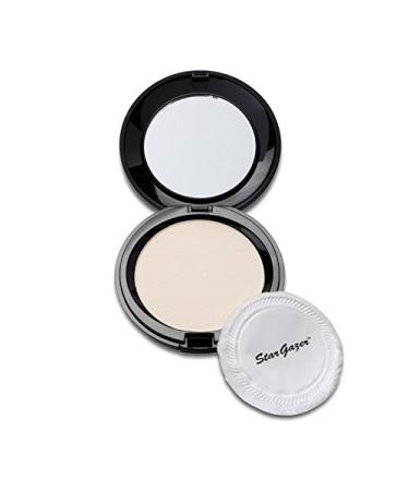 Pressed powder Natural Shimmer  pressed powder full cover foundation including mirror and puff applicator