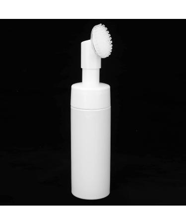 Silicone Brush Head Foaming Bottle Large Diameter Smooth Design Spiral Bottle Mouth Press Type Pump Head Round Bottom Bottle for Lotion or Facial Cleanser Bottling (200ML) 200ML 1 count (Pack of 1) - Buy Online on GoSupps.com