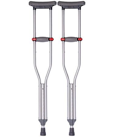 Crutches for Adults Underarm Crutches Medical Crutches Elderly Crutches Collapsible Telescopic Crutches Height Adjustable Walking Sticks Great for Travel or Work (Size : C) (C) () Innovate