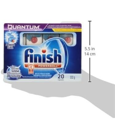 Finish Quantum with Baking Soda 20 Count - Buy Online on GoSupps.com