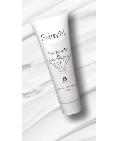 Metrol Sebogel Salicylic Acid & Nicotinamide Gel for Pimples and Oily Skin 30gm - Buy Online on GoSupps.com