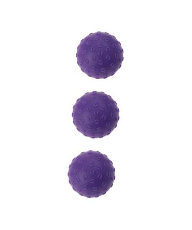 Fomiyes 3st stability ball exercise ball lead core yoga balls massage roller training ball fitness ball fitness ball fitness balls yoga ball practice yoga ball balanceball hand massage beam violet