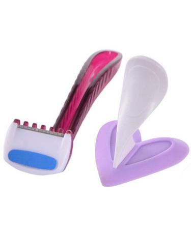 Danlai Heart Shape Bikini Trimmer Sexy Female Pubic Hair Removal Shaving Template Private Form Secret Intimate Tools Kit