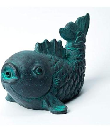 Primrose 10cm Blue Japanese Carp Fish Spout Pond Spitter Fountain Indoor Outdoor Garden Oxygenator Feature - Buy Online on GoSupps.com