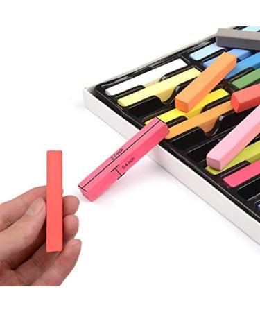 Hair Chalk 24-Color Hair Chalk Comb for Kids Bright Hair Color Washable Hair Dye DIY Unique Look Suitable for Birthday Christmas Parties - Buy Online on GoSupps.com