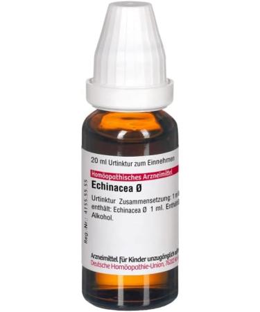 Dhu Echinacea Original Tincture - 20 ml | Premium Immune Support | International Shipping Available - Buy Online on GoSupps.com