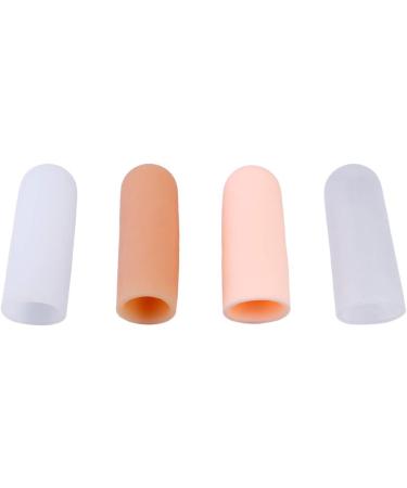 Buy 4 Pairs Finger Cots - Finger Sleeves & Thumb Protectors for Support | International Shipping Available - Buy Online on GoSupps.com