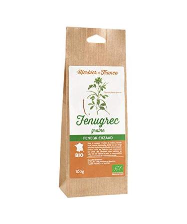 L'Herbier De France - Fenugrec Graines Bio 100G - Vendu par unit