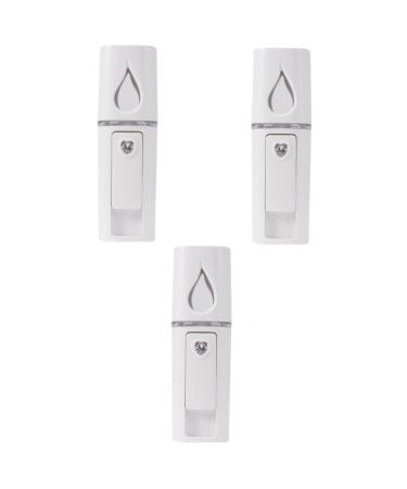 Angoily 3 Pcs Sprayer Mini Dollhouse Food Resin Photocard Keychain Steamer Spray Meter Steamboat Charge 10.5*3cmx3pcs Whitex3pcs