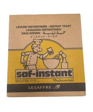 Lesaffre Saf-Instant Gold The Original Osmotolerant Yeast 10Kg | High Sugar Yeast | Making Sweet Bread